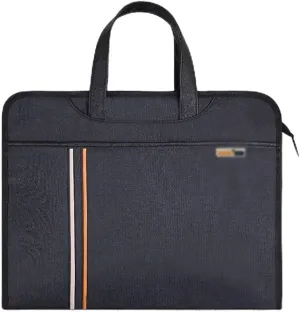 CYHROO CSCDD Portable document bag, canvas, conference document bag, office document bag, thickened business bag(E)