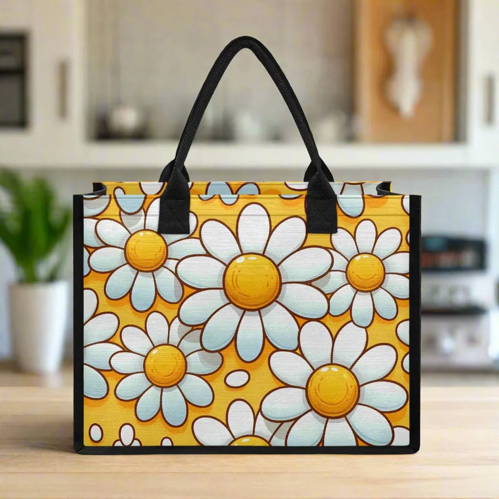 Daisy Delight Shopping Tote