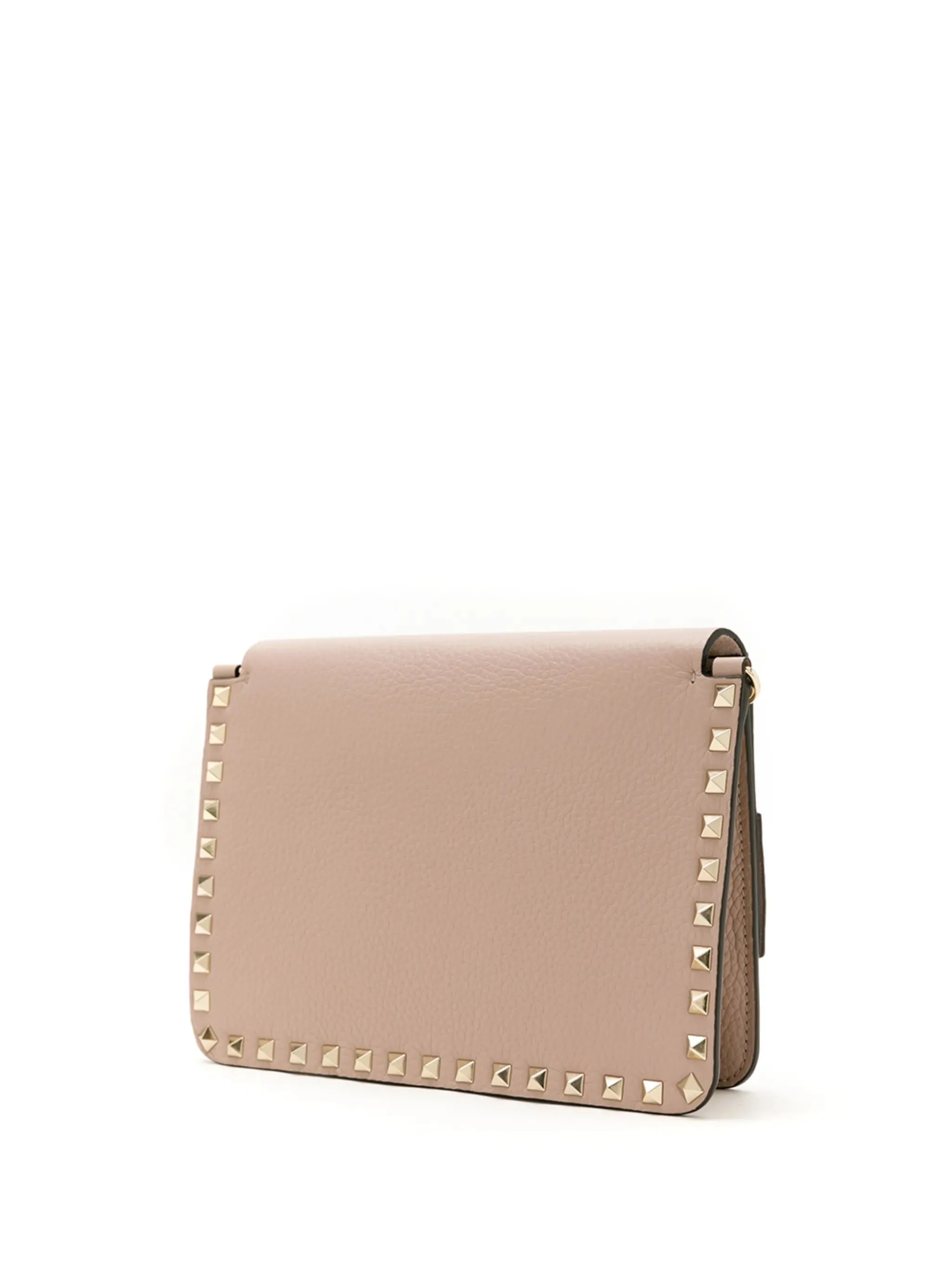 Data-driven Interactive small leather Rockstud crossbody bag