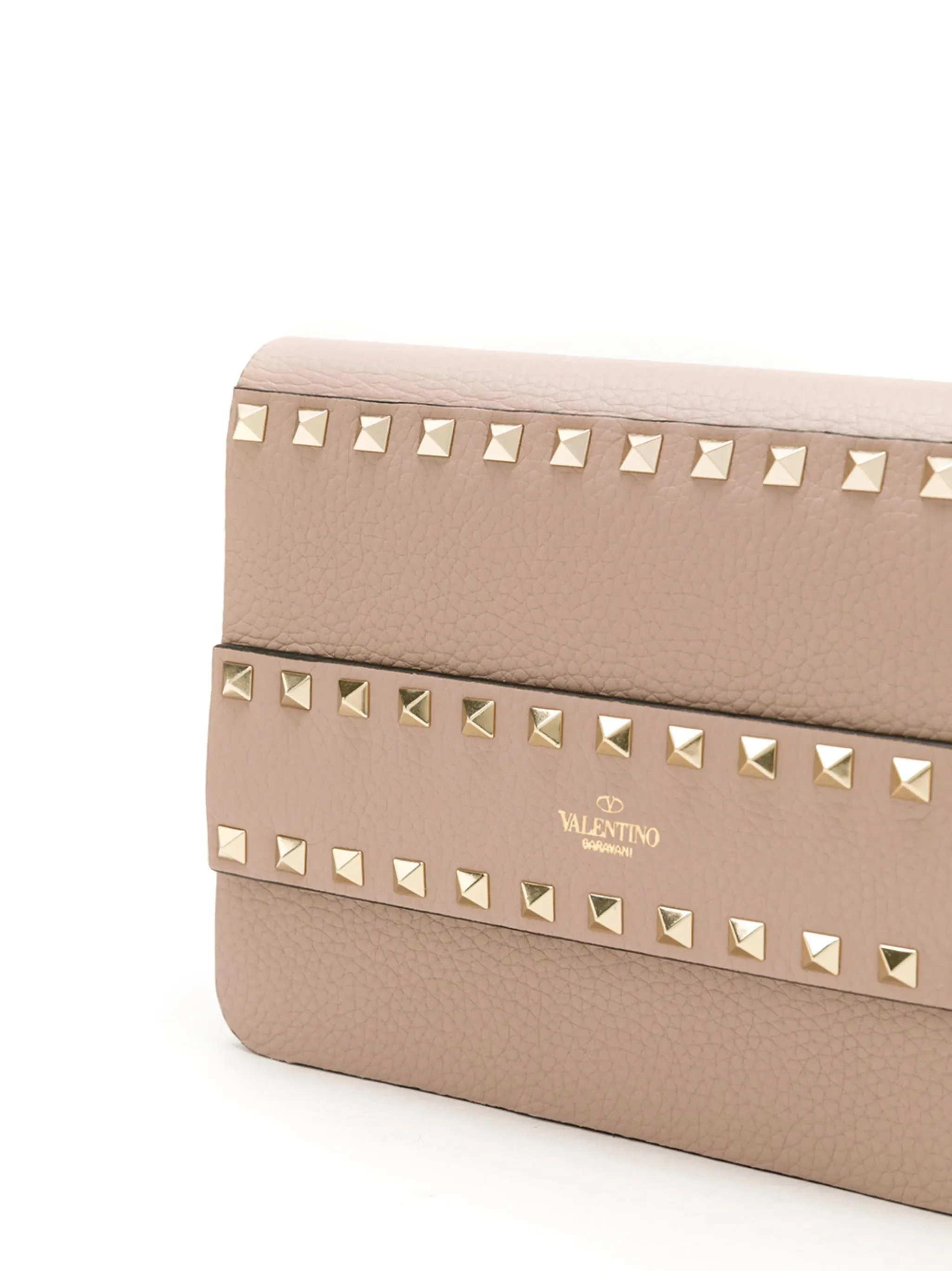 Data-driven Interactive small leather Rockstud crossbody bag