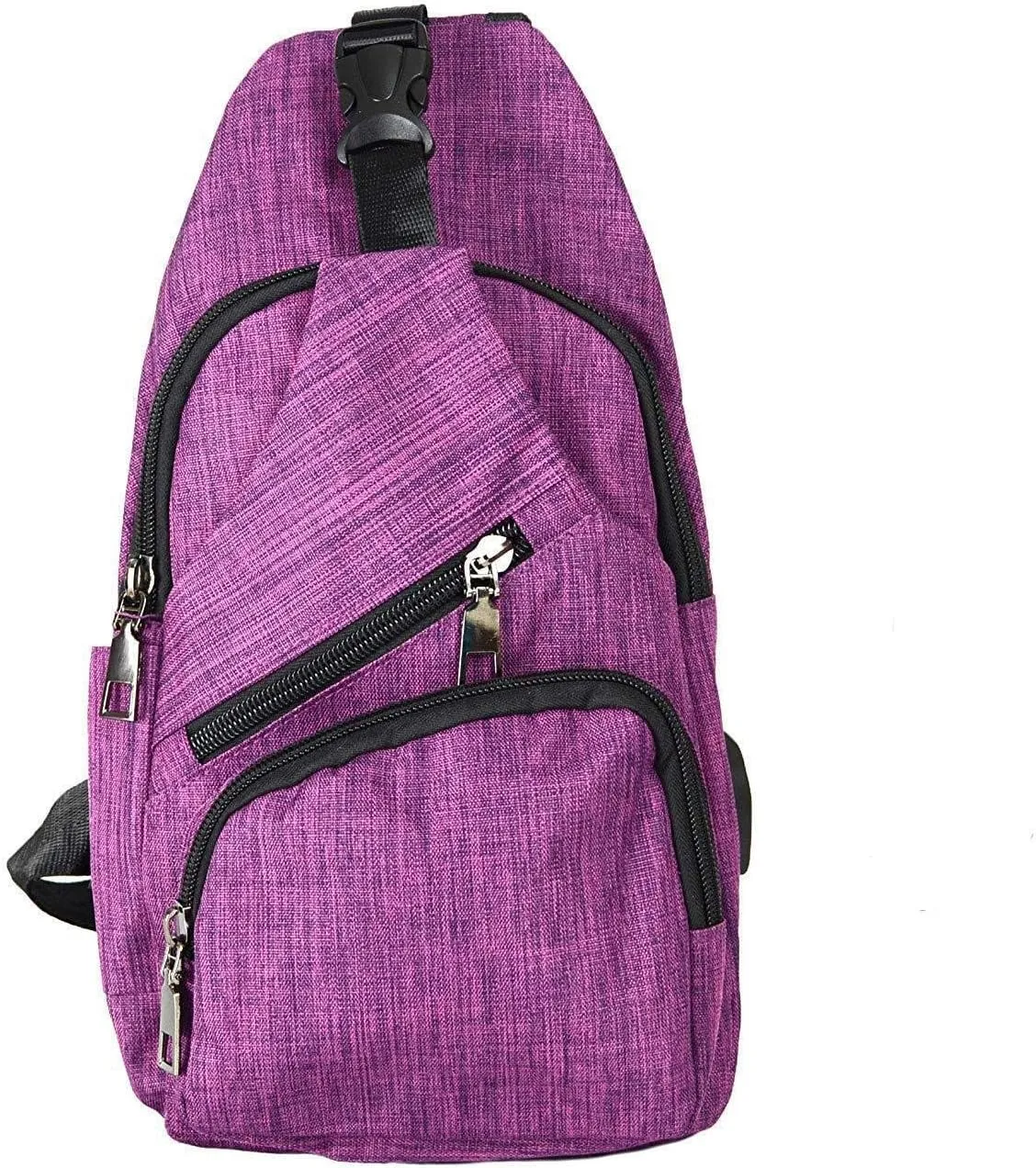 Daypack Anti-Theft Backpack Large Plum.