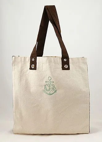 DB Exclusive Personalized Grommet Shopping Tote