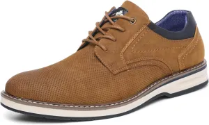 DECARSDZ Mens Dress Shoes Casual Oxford Shoes Business Formal Shoes Use for Business Social Gatherings Wedding Travel