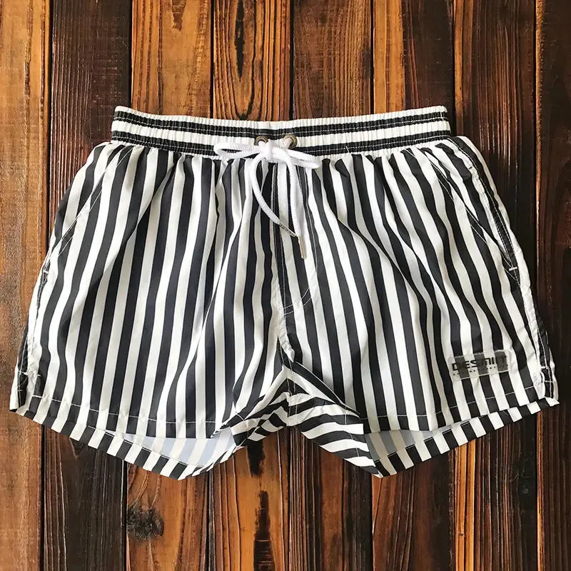 Desmiit Striped Swim Shorts