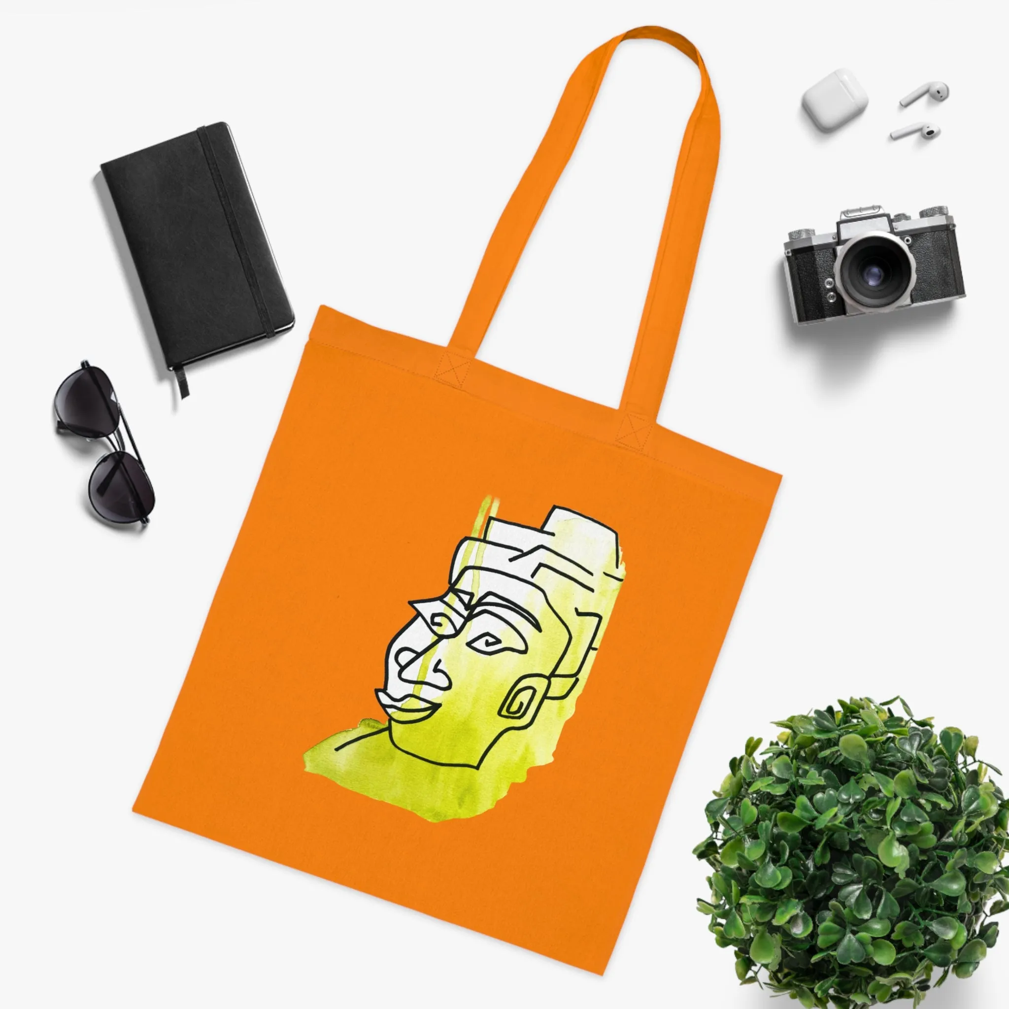 Discipline - Versatile 100% Cotton Tote: Vibrant Colors, Light & Practical