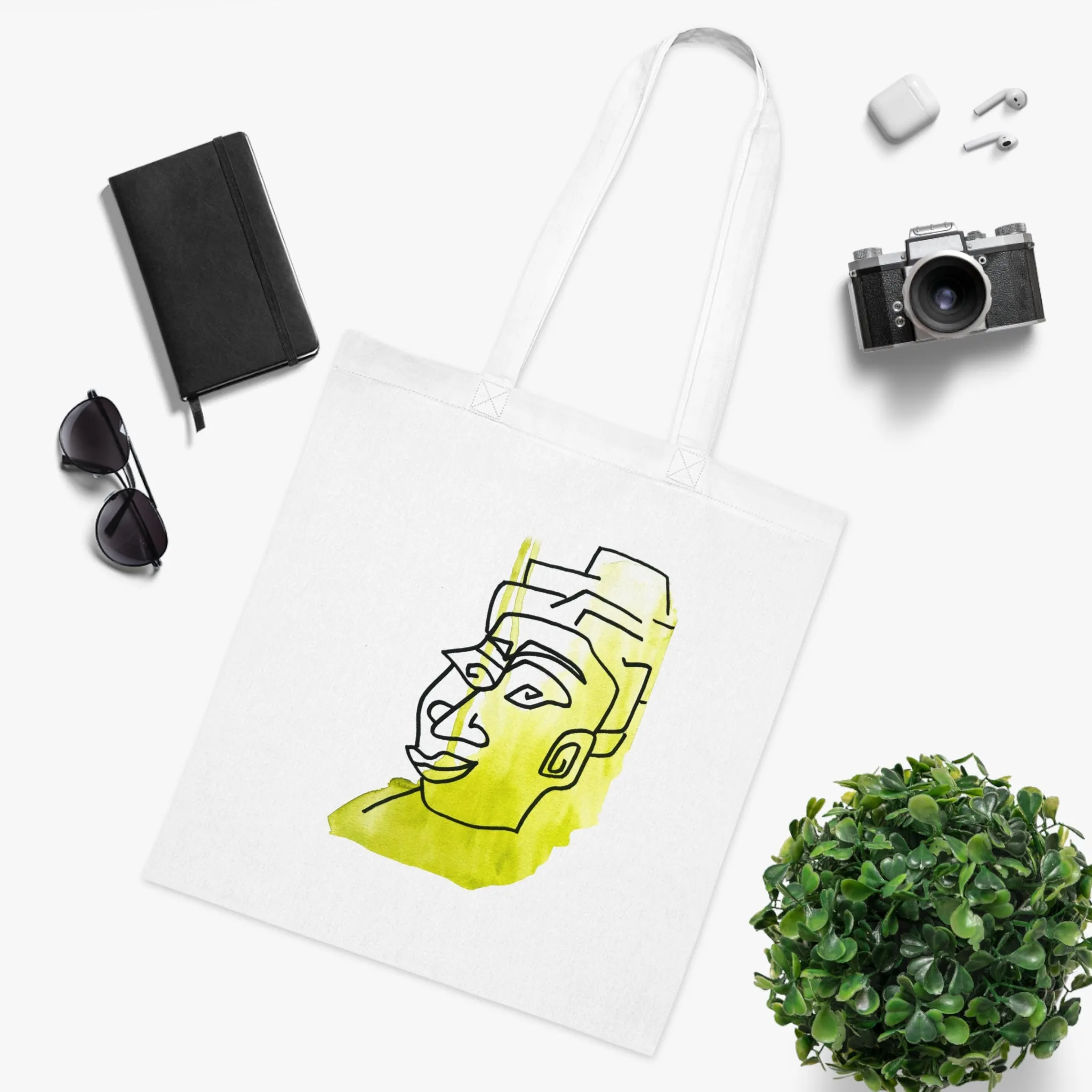 Discipline - Versatile 100% Cotton Tote: Vibrant Colors, Light & Practical