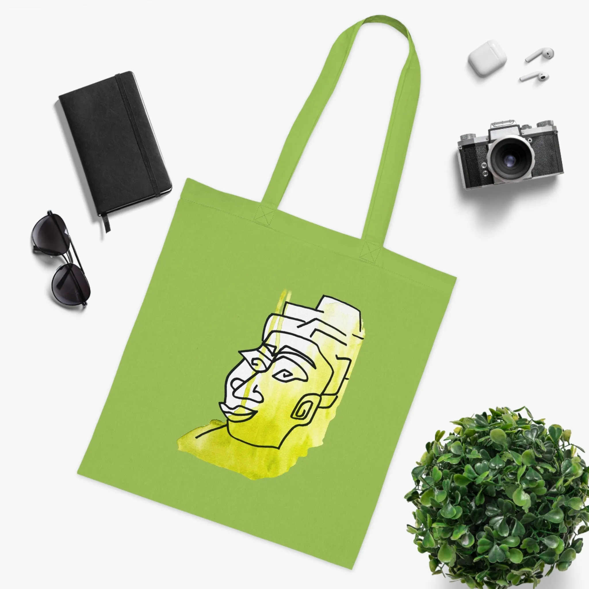 Discipline - Versatile 100% Cotton Tote: Vibrant Colors, Light & Practical