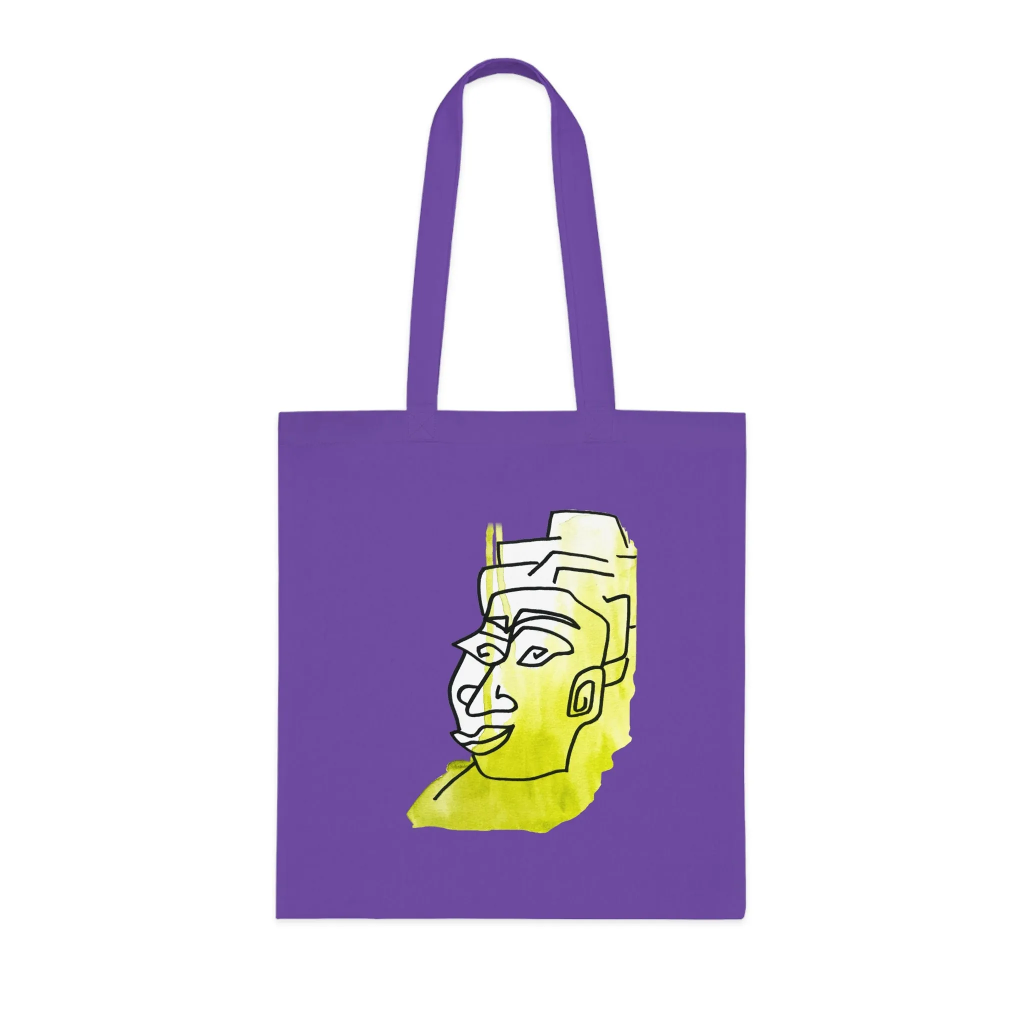 Discipline - Versatile 100% Cotton Tote: Vibrant Colors, Light & Practical