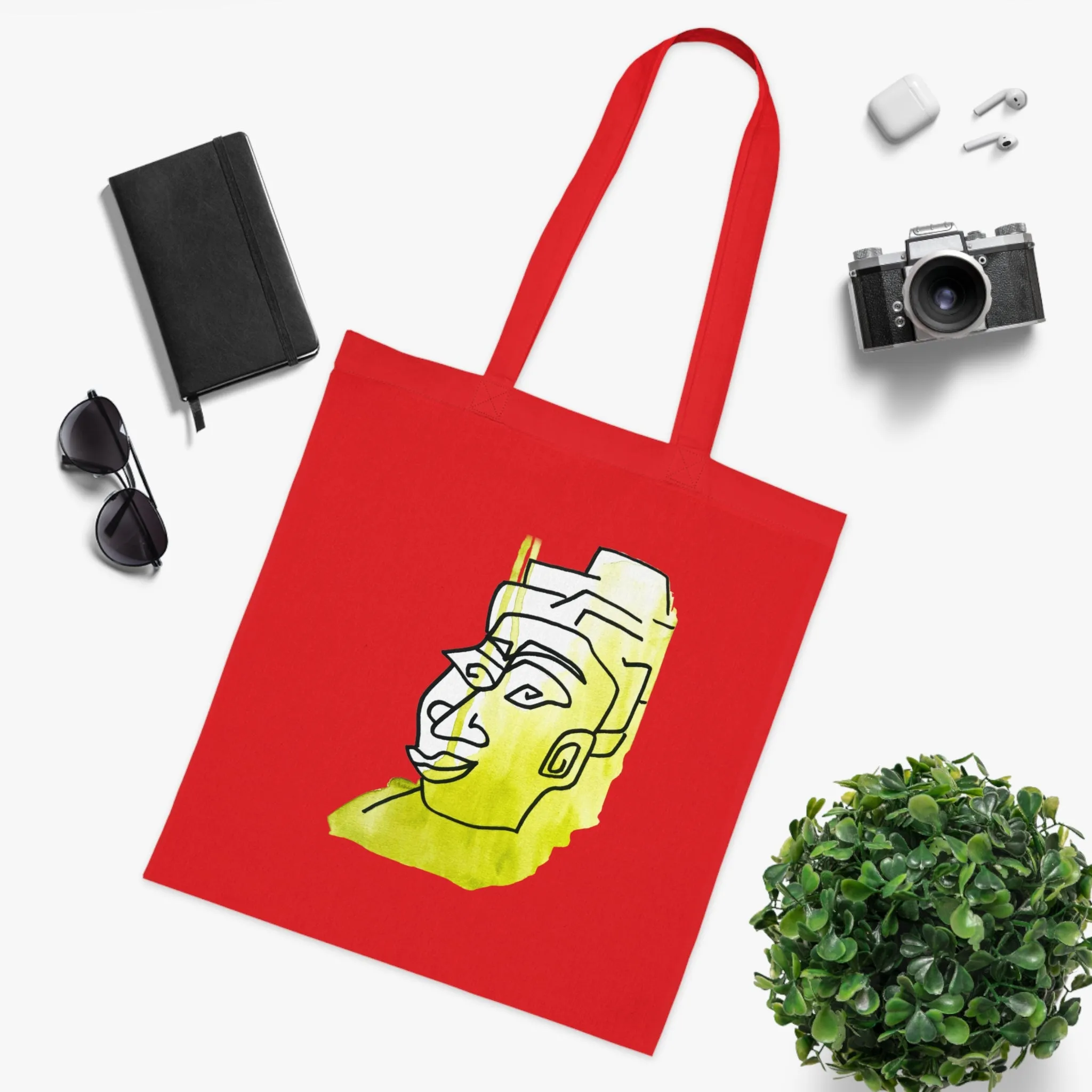 Discipline - Versatile 100% Cotton Tote: Vibrant Colors, Light & Practical