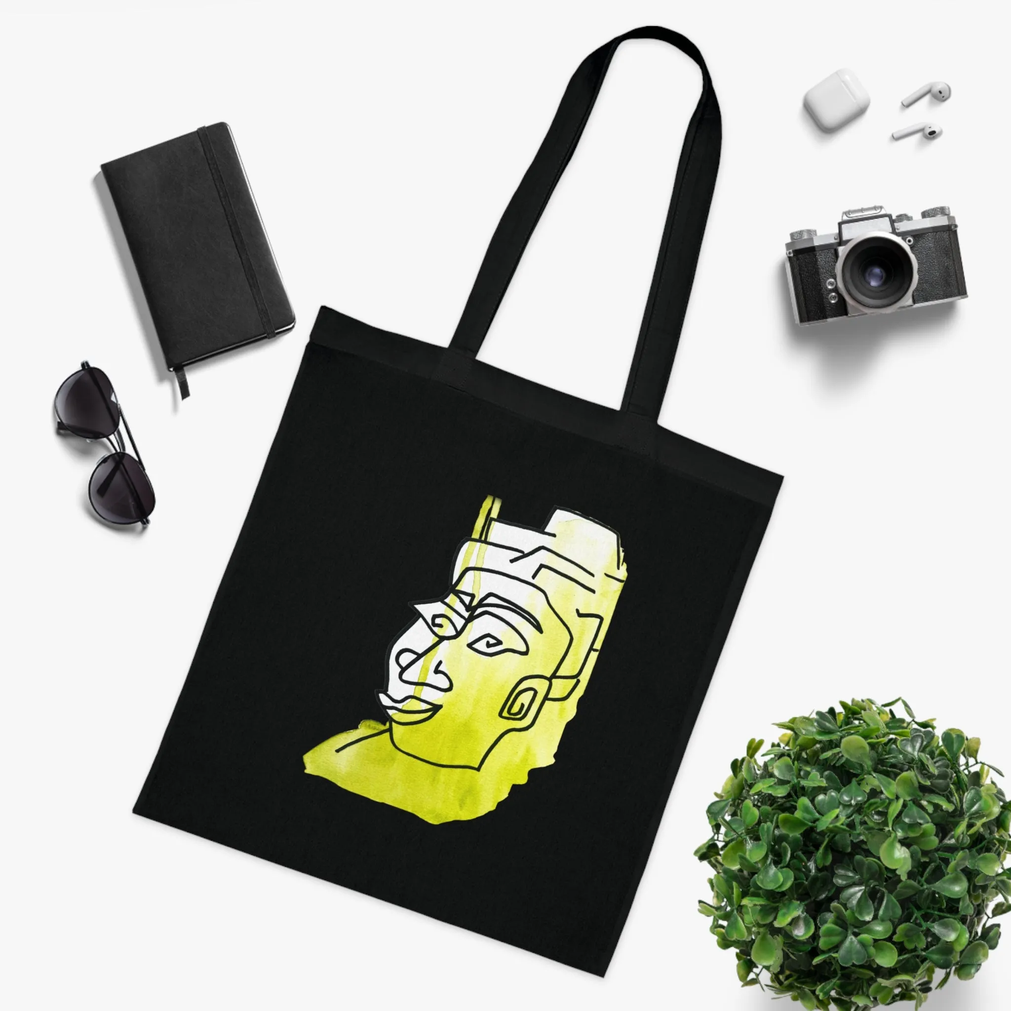 Discipline - Versatile 100% Cotton Tote: Vibrant Colors, Light & Practical
