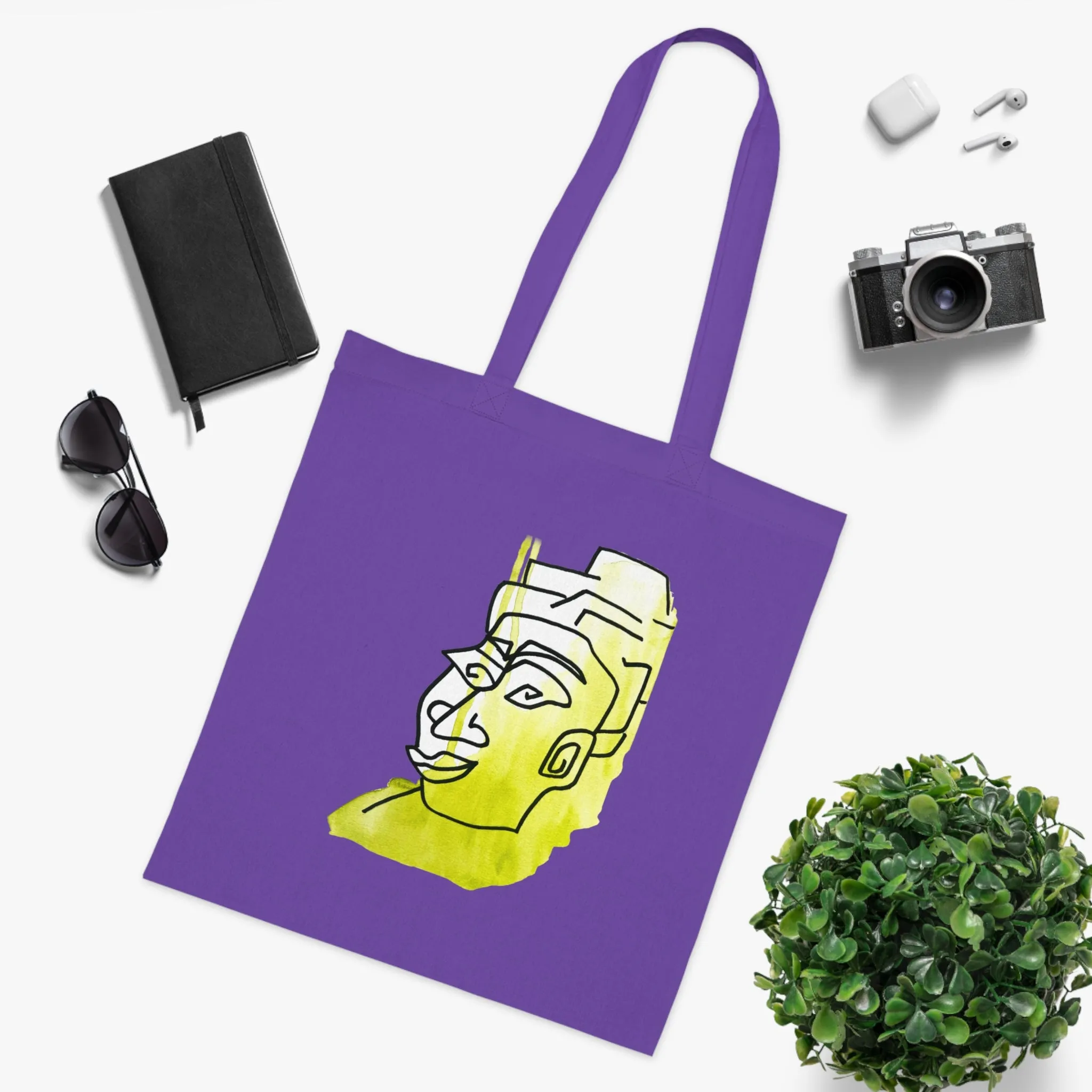 Discipline - Versatile 100% Cotton Tote: Vibrant Colors, Light & Practical