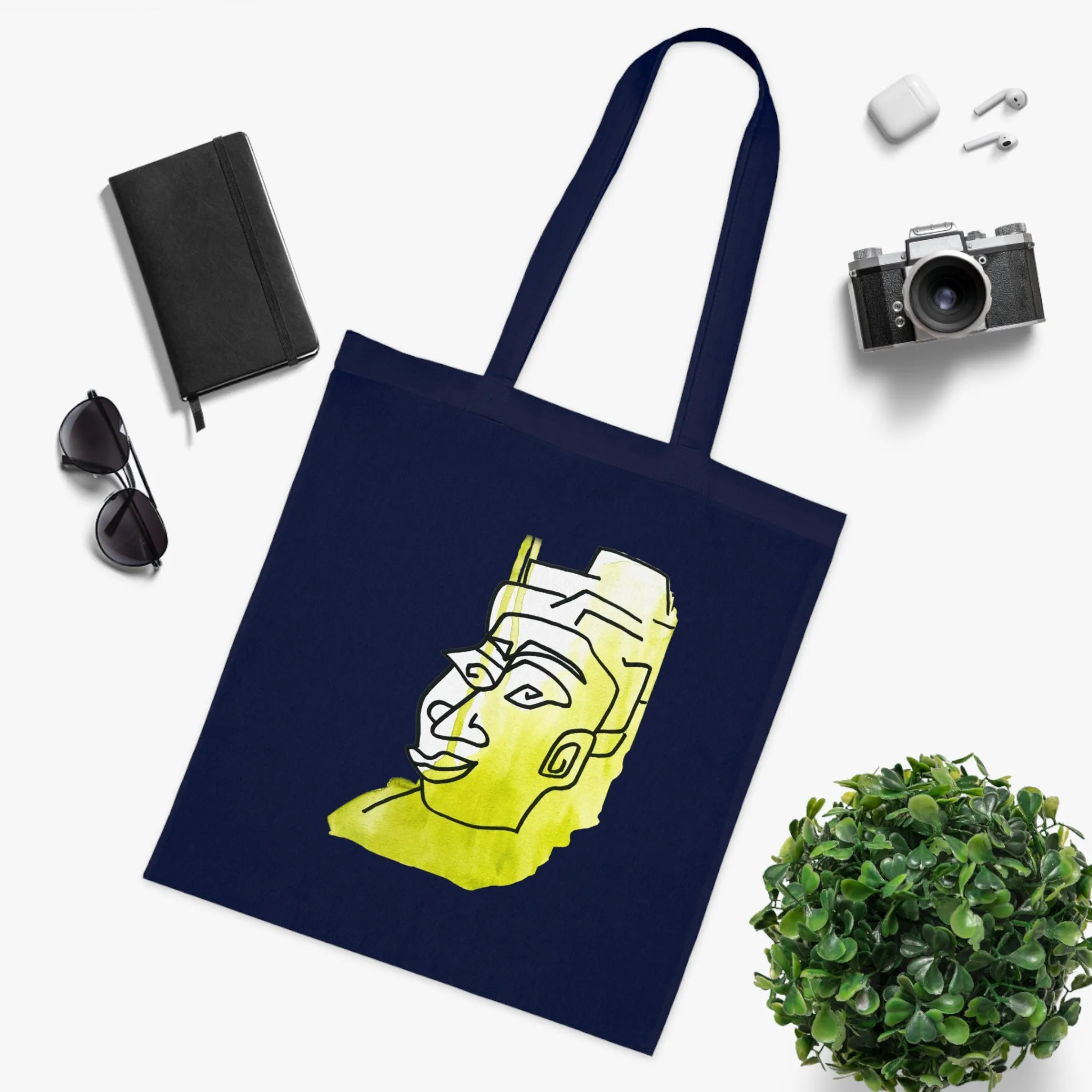 Discipline - Versatile 100% Cotton Tote: Vibrant Colors, Light & Practical