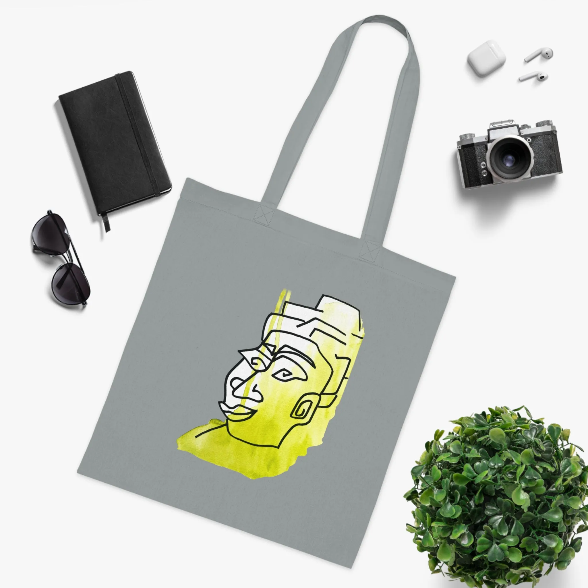 Discipline - Versatile 100% Cotton Tote: Vibrant Colors, Light & Practical