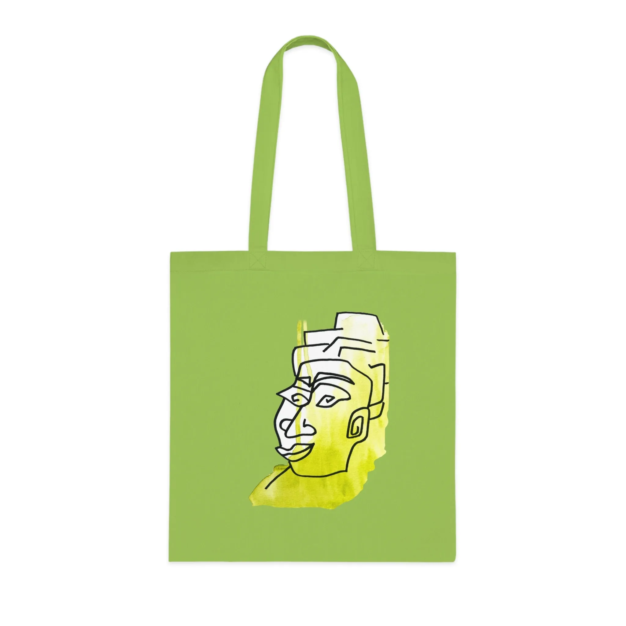 Discipline - Versatile 100% Cotton Tote: Vibrant Colors, Light & Practical