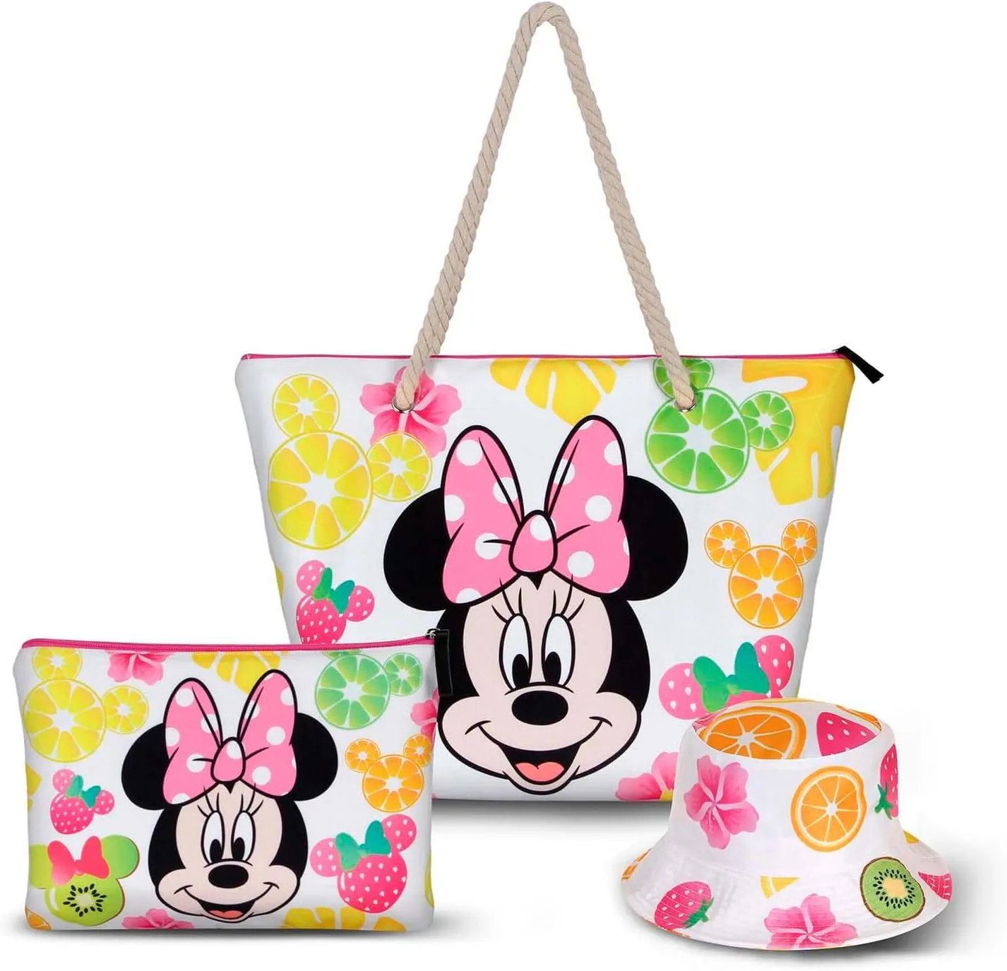 Disney Soleil Toiletry Bag, Multicoloured Fruits, Einheitsgröße