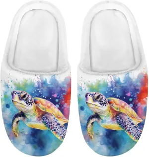 DISNIMO Kids Boys Girls Cozy Bedroom House Slippers with Fuzzy Plush Fleece Lining for Indoor Ourdoor Size 9-14.5