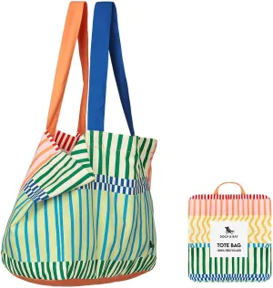 Dock & Bay Everyday Beach Tote Bag - Reusable Carrier Bag for Daily Use - Carries Up to 10kg - 100% Recycled Materials