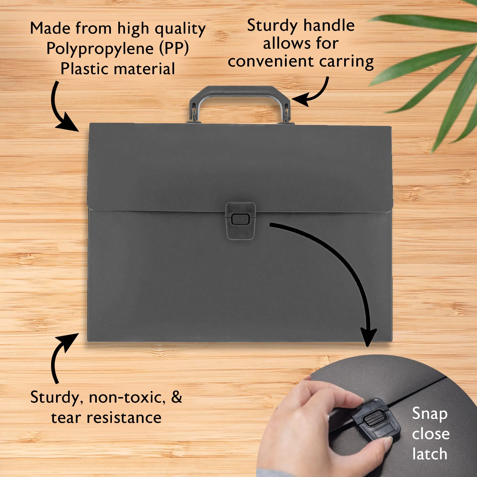 Document Case Letter Size  w/ Handle
