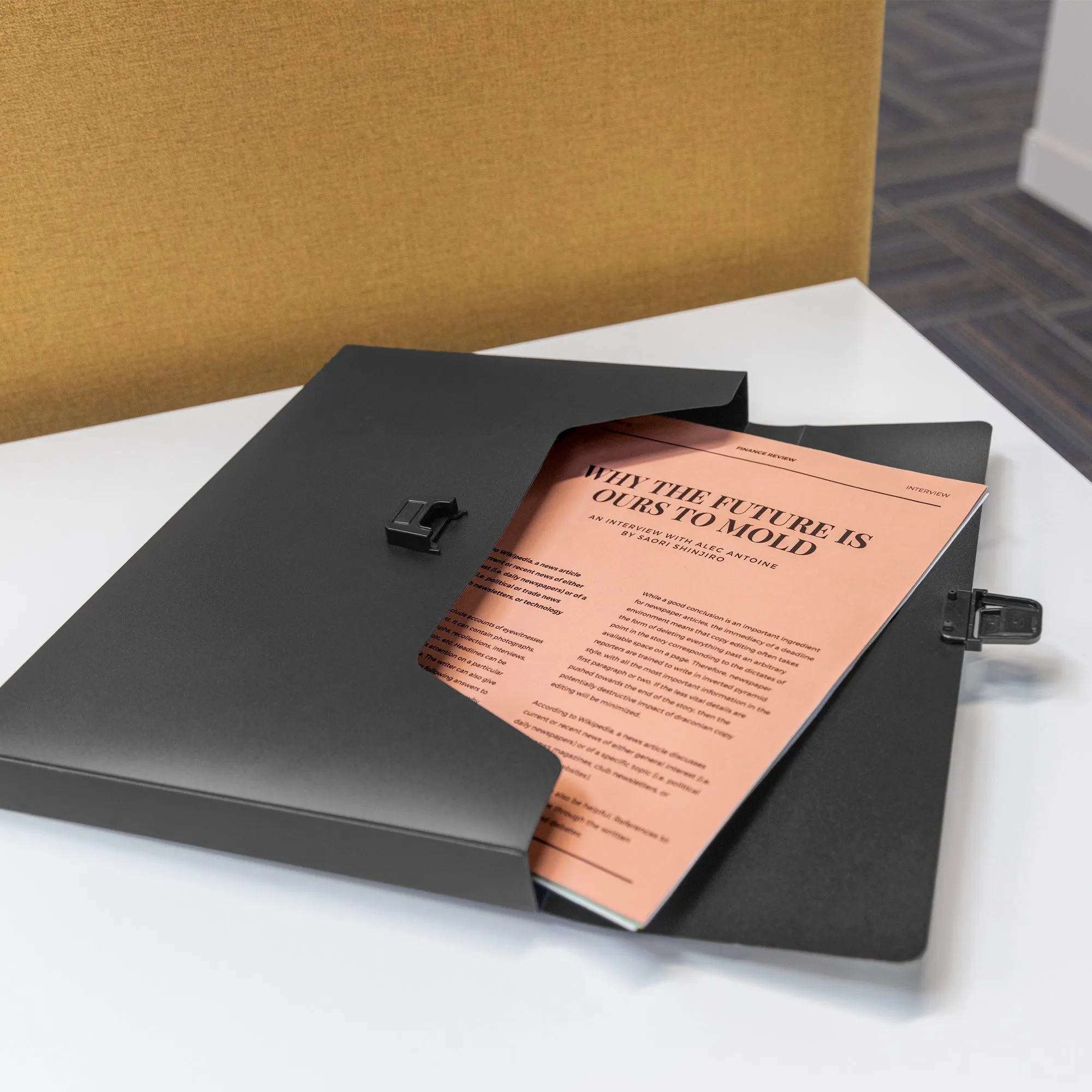 Document Case Letter Size  w/ Handle