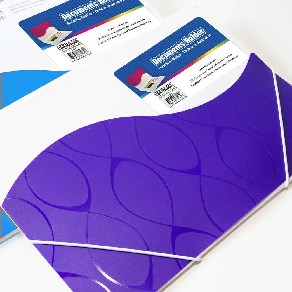 Document Holder Letter Size w/ Elastic Band