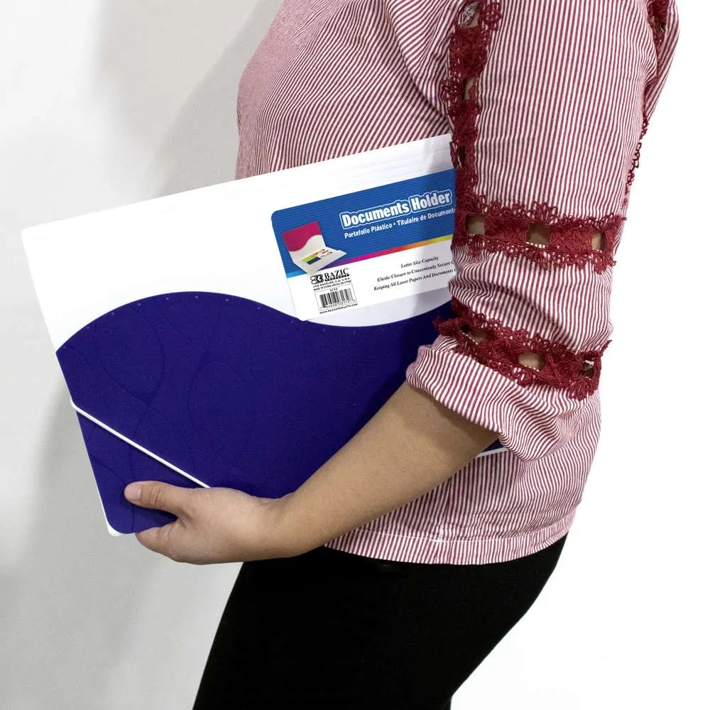 Document Holder Letter Size w/ Elastic Band