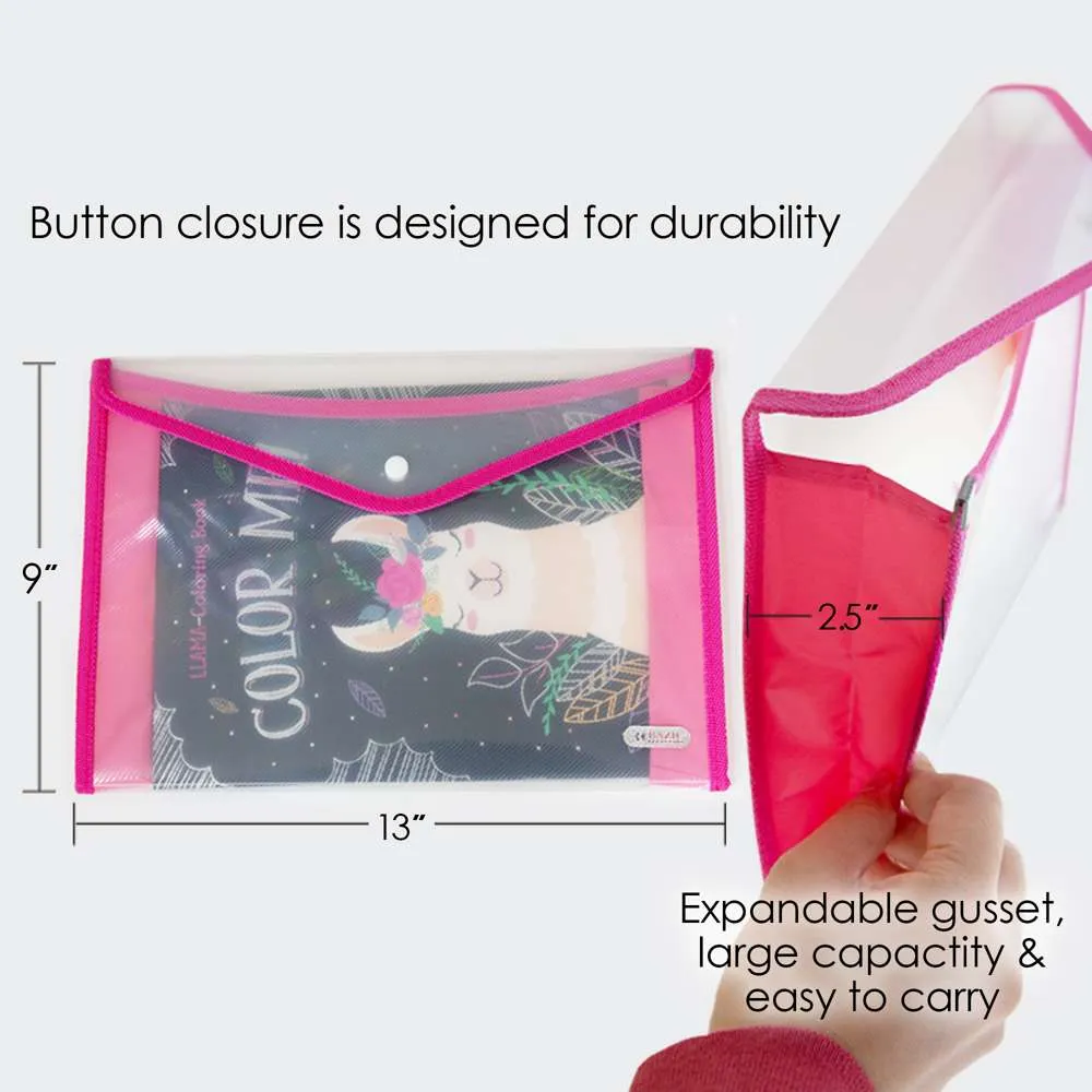 Document Holder V-Flap Clear A4/Letter Size