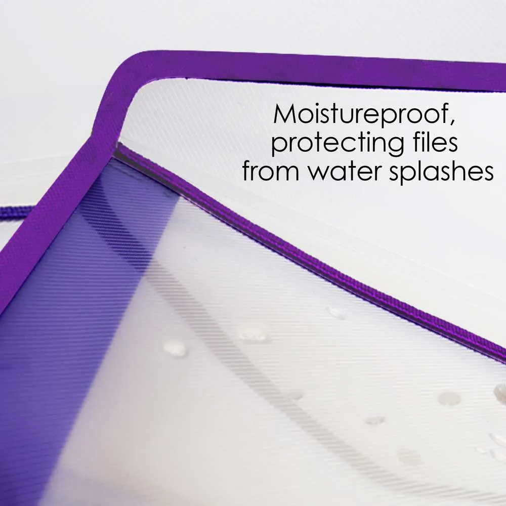 Document Holder V-Flap Clear A4/Letter Size
