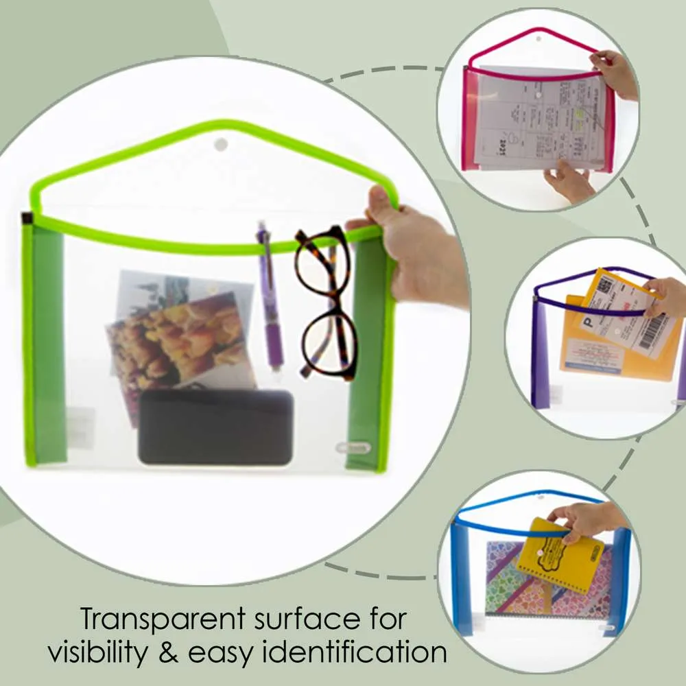 Document Holder V-Flap Clear A4/Letter Size