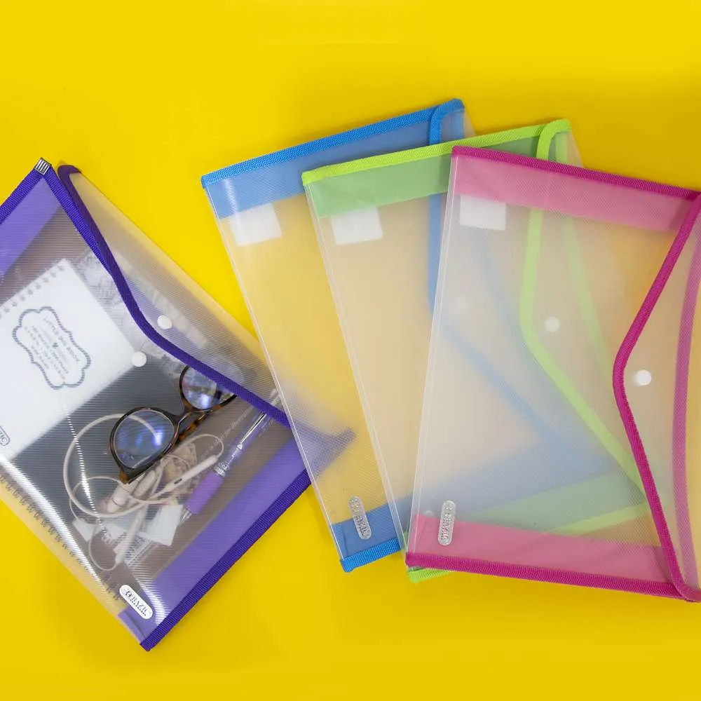 Document Holder V-Flap Clear A4/Letter Size