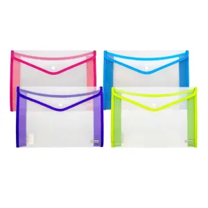 Document Holder V-Flap Clear A4/Letter Size