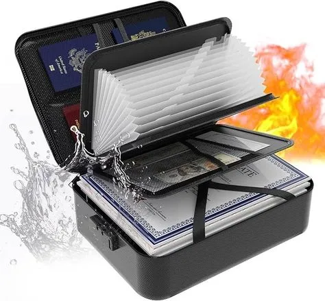 Document Organiser With Lock