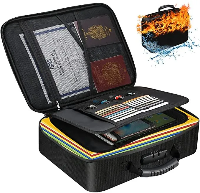 Document Organiser With Lock