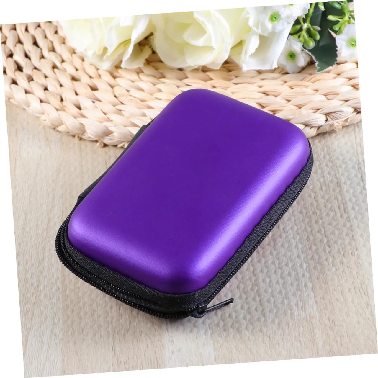 DOITOOL 3pcs Eva Earphone Case with Compact Storage Bag for Travel Business Outdoor