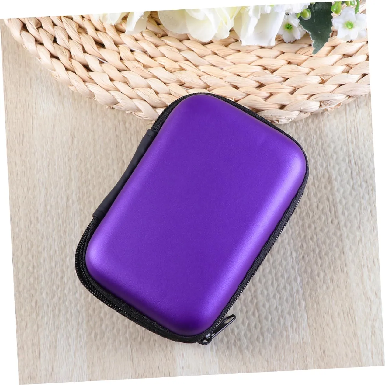 DOITOOL 3pcs Eva Earphone Case with Compact Storage Bag for Travel Business Outdoor