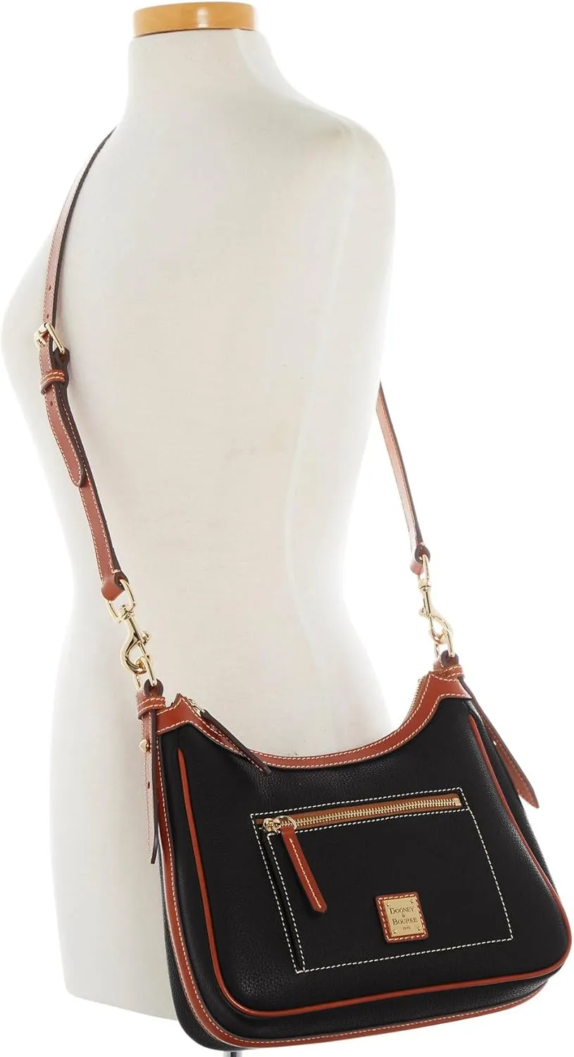 Dooney & Bourke Handbag, Pebble Grain Crossbody Hobo Shoulder Bag