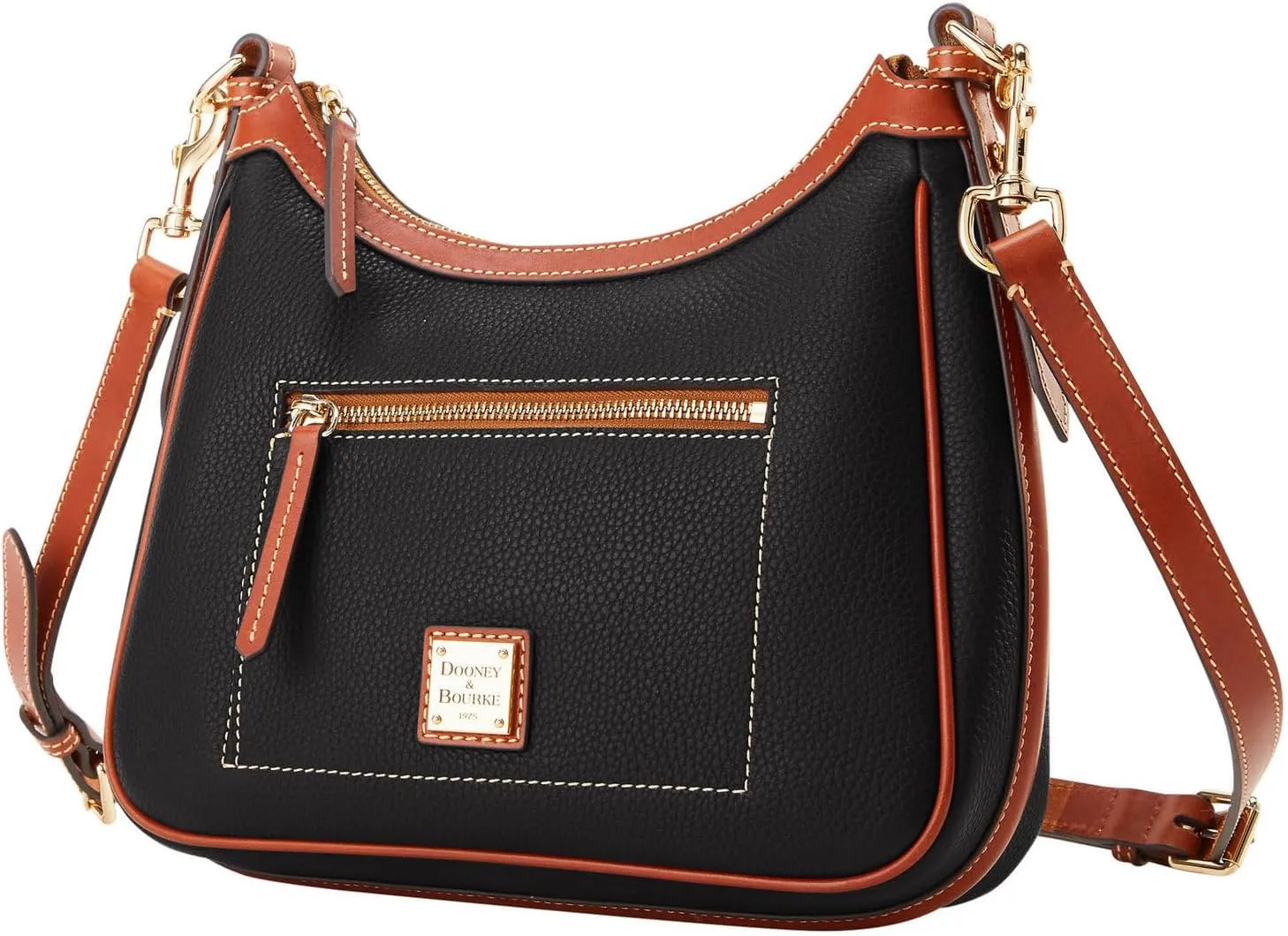 Dooney & Bourke Handbag, Pebble Grain Crossbody Hobo Shoulder Bag