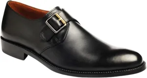 Dress Shoes for Men | Genuine Leather Single Monkstrap Plain Toe Design Business Casual Shoes Men