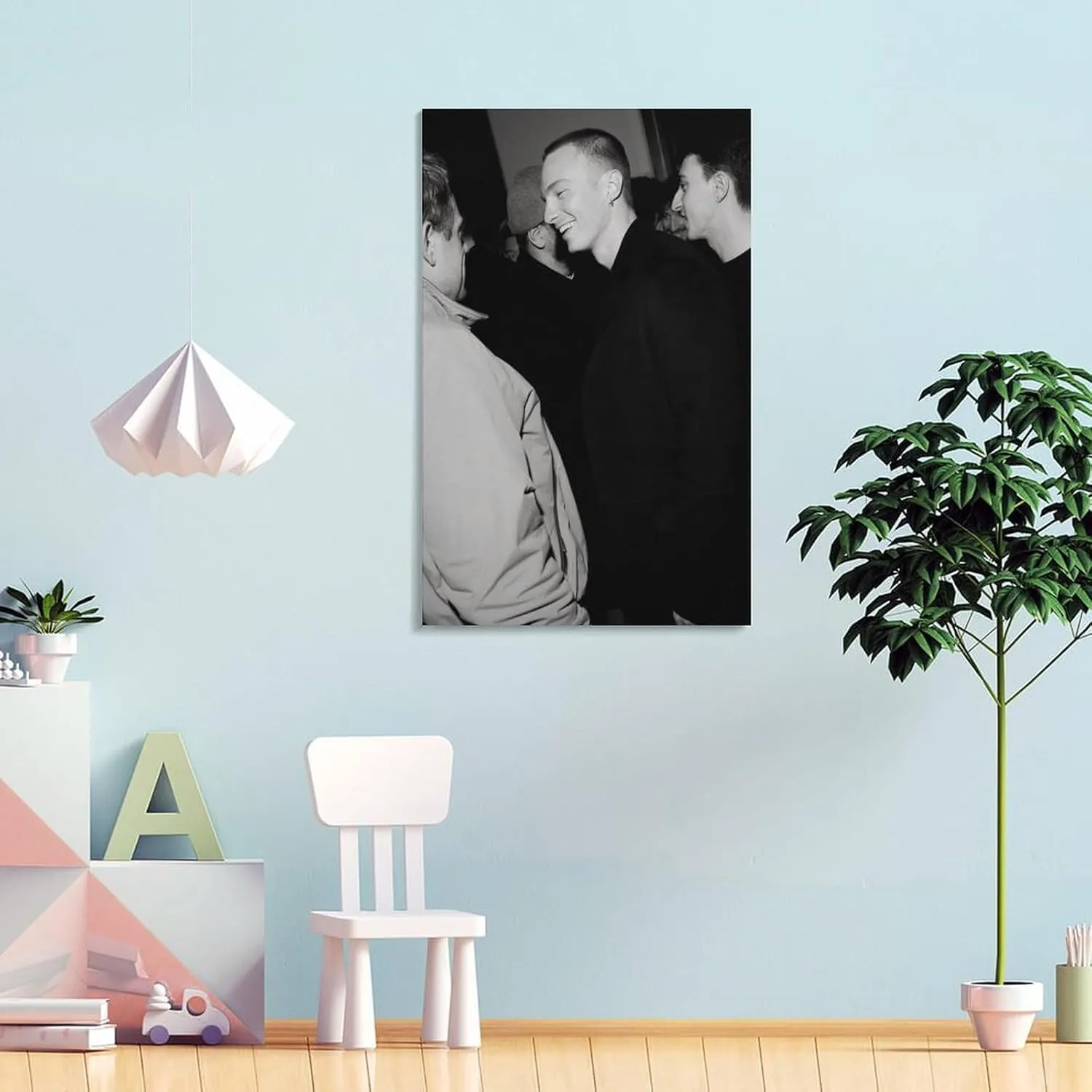 Drew Starkey Actor Ortrait Poster 9 Living Room Printing Oil Painting Interior Decoration Poster 08x12inch(20x30cm) Frame-style