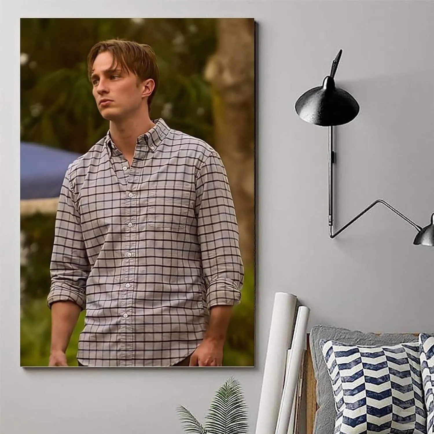 Drew Starkey Poster Actor Superstar Art Canvas Painting Decor Wall Print Photo Gifts Home Modern Decoratives 12x18inch(30x45cm)