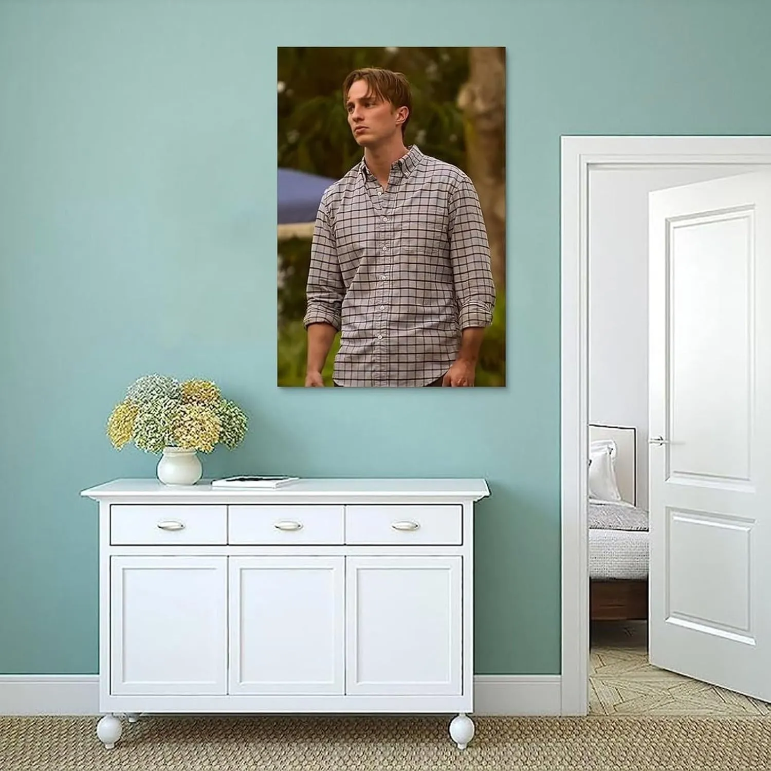 Drew Starkey Poster Actor Superstar Art Canvas Painting Decor Wall Print Photo Gifts Home Modern Decoratives 12x18inch(30x45cm)