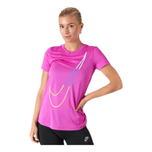 Dry Tee Leg Icon Clash Pink