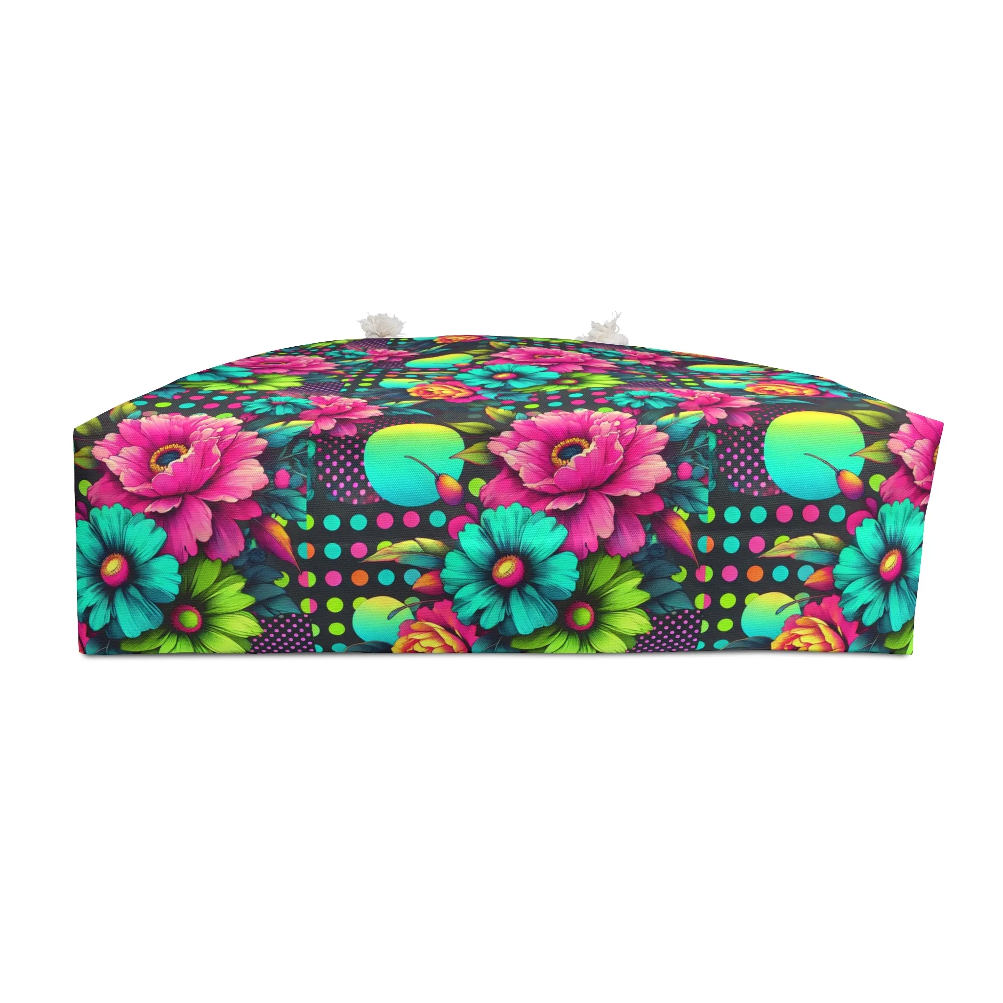 Electric Bloom Weekender Tote