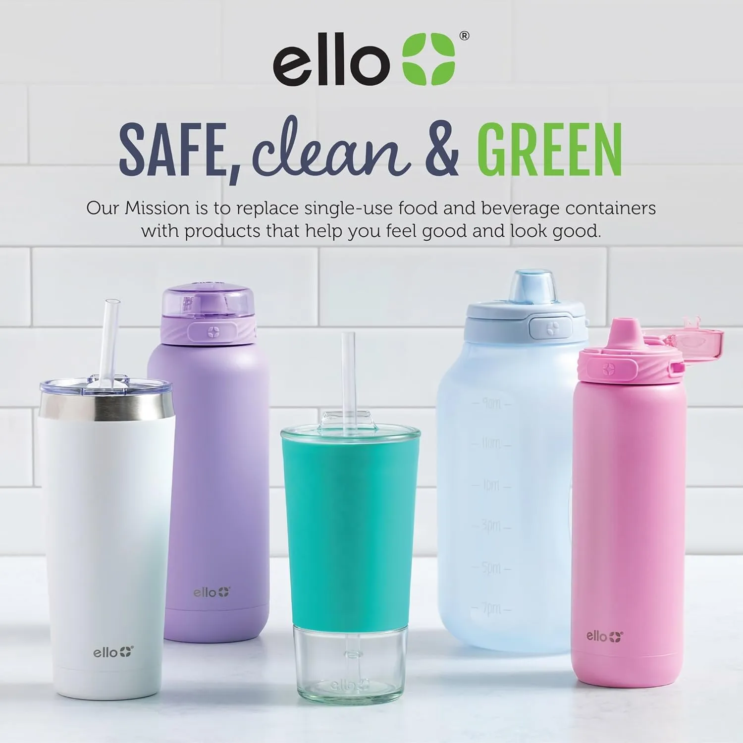 Ello Devon Glass Tumbler, Protective