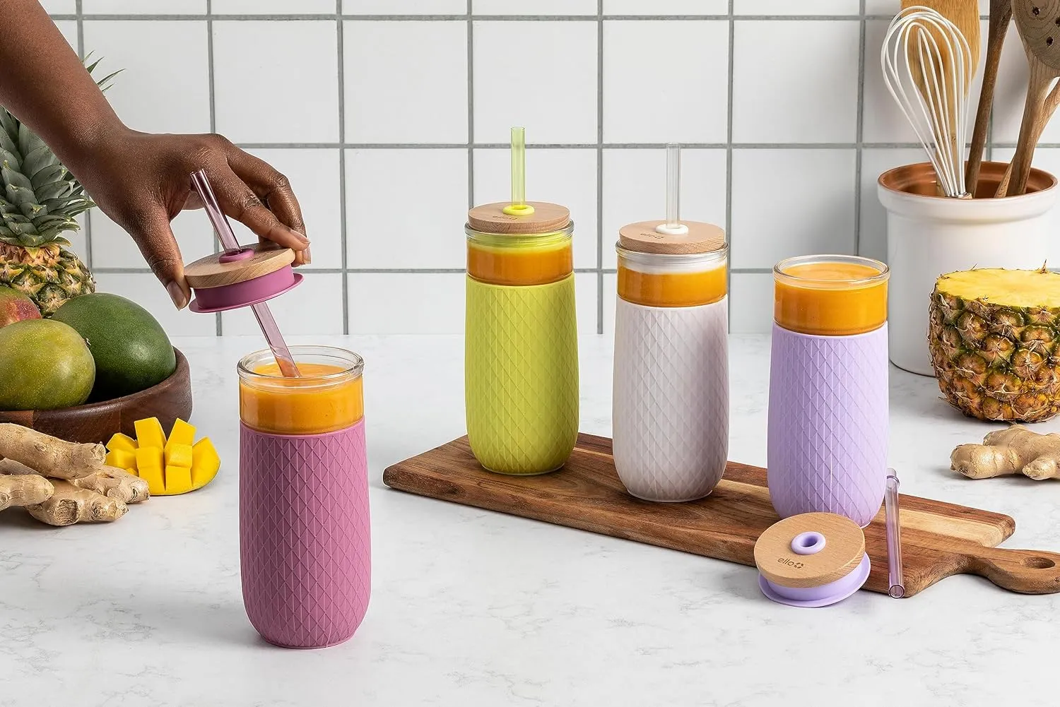 Ello Devon Glass Tumbler, Protective