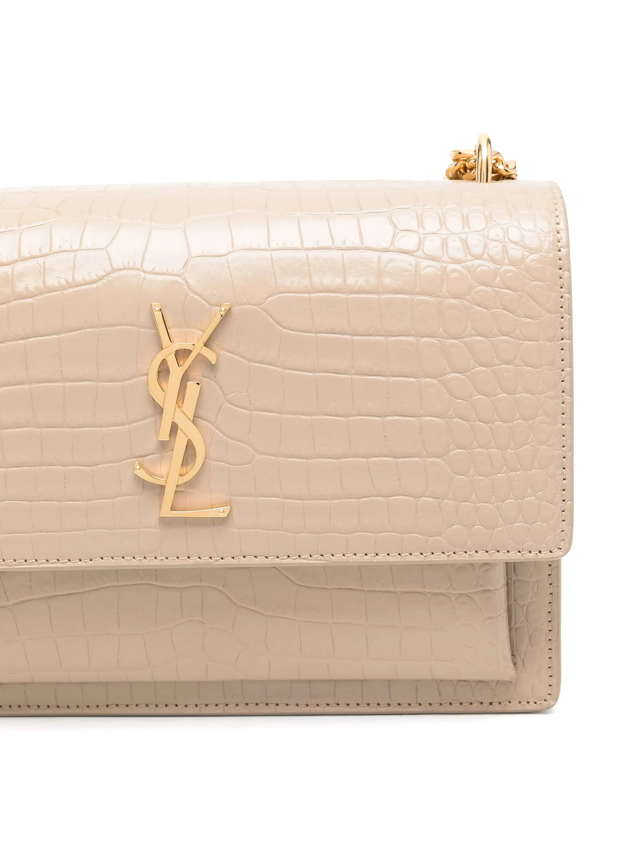 embossed Sunset medium crocodile bag Value-based Localized shipping