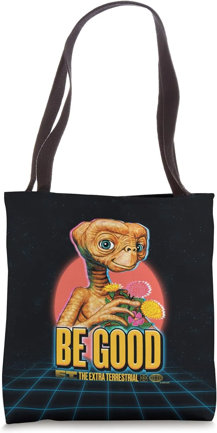 E.T. the Extra-Terrestrial Retro Be Good Tote Bag