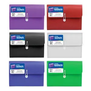 Expanding File A4/Letter Size Poly 13-Pocket