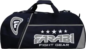 Farabi Sports Kit Bag Gym Fitness Workout Gear Bag Invisible Shoulder Straps MMA, Boxing Gear Bag Holdall Training Gear Travel Sports Bag