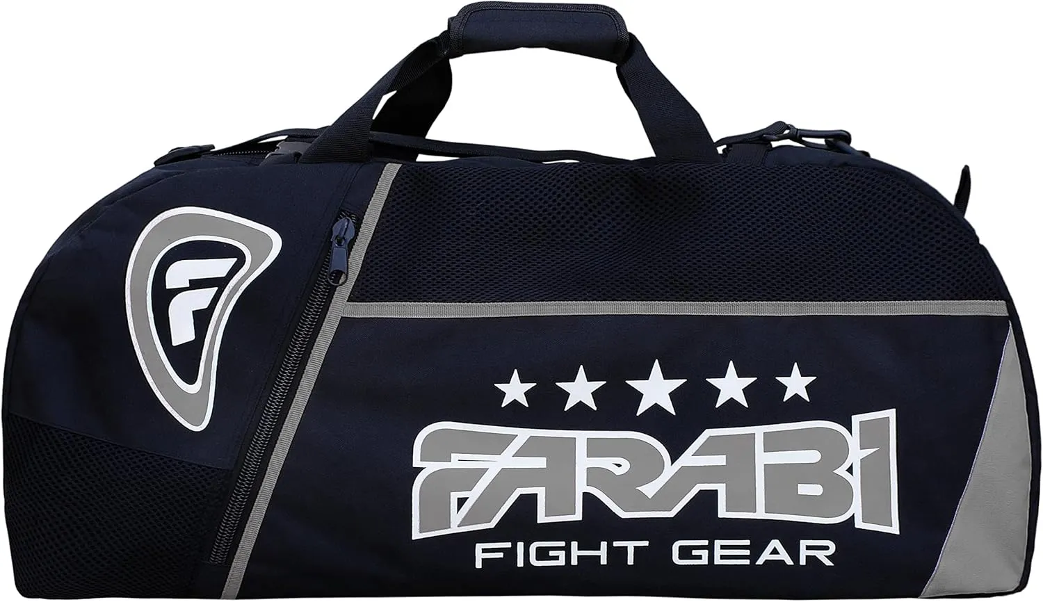Farabi Sports Kit Bag Gym Fitness Workout Gear Bag Invisible Shoulder Straps MMA, Boxing Gear Bag Holdall Training Gear Travel Sports Bag