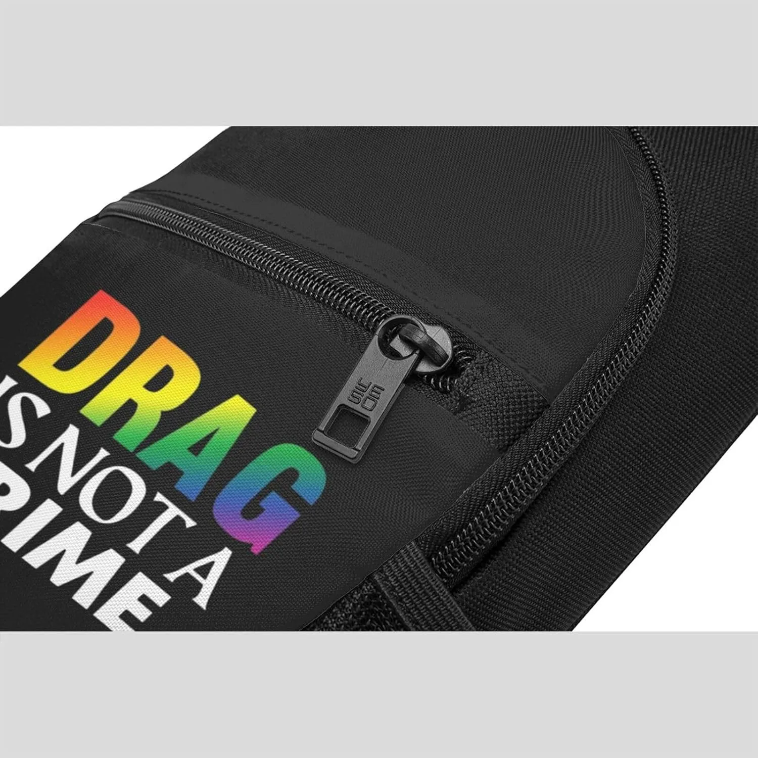 Fashion One-Shoulder Bag Drag is Not A Crime Anti-Theft Crossbody Shoulder Chest Bag